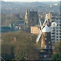 SK5739 : View across the City Centre from Colwick Woods by Alan Murray-Rust