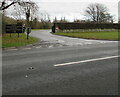 Coychurch Crematorium exit road