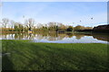 Stony Stratford football ground underwater