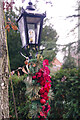 Decorated lamp in Leamington Hastings