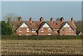 SK6441 : Estate cottages, Stoke Bardolph by Alan Murray-Rust