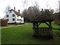 House and old well on the High Weald Landscape Trail