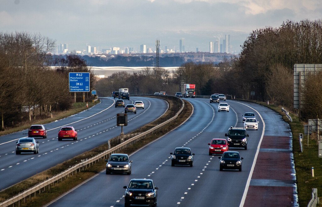 M62 Motorway Peter McDermott Cc By Sa 2 0 Geograph Britain And Ireland   6721862 2730adb1 1024x1024 