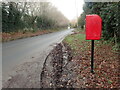 Post box near Cherry Gardens Farm