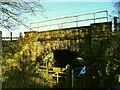 Railway underpass at Burley Junction