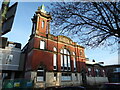 Old converted Congregational church in Shrewsbury, now apartments