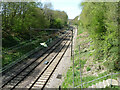 Railway towards Billericay and London