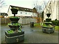 Memorial planters, Chapel Street, Halton