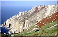 SS1244 : Steps to the Old Battery - Lundy Island by Martin Richard Phelan
