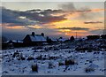 Sunset at Clee Hill Village