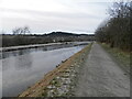 A chilly Caledonian Canal near Tomnahurich swing bridge