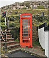 SH7782 : K6 Telephone Box, Old Road, Llandudno by PAUL FARMER