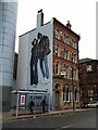 Flannels advert, Aire Street. Leeds