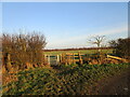 Gate on the footpath between Barnby and Beckingham