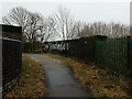 Footbridge over the Styal Line. Heald Green