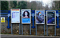 Crouch Hill Station : coronavirus advisory posters