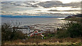 NH7055 : View over Avoch Bay from above the disused railway line by Julian Paren