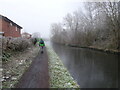 Misty Canal Scene