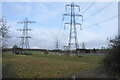 Pylons by Culham Science Centre