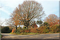 Road junction at Idstone