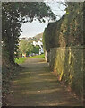 Path along Broadpark Road, Livermead