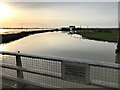 TL2799 : The tidal flow stops here - The Nene Washes by Richard Humphrey