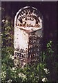 Old Milestone, on an unclassified road (was A1), N of Wetherby at exit onto A1 by-pass.