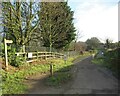 Footpath and Road towards Dunces Houses