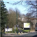 SJ9694 : Entrance to Godley Station by Gerald England