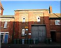 Bin collection, The Wharf, Newark