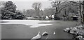 SP0783 : Winter in Moseley Park & Pool by Paul Collins