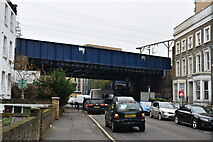 TQ3484 : Railway Bridge, Richmond Rd by N Chadwick