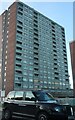 Tower block on Carlton Vale, Kilburn