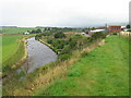 Southern Upland Way beside River Nith at Sanquhar