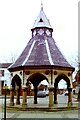 Bingham Butter Cross and Station Street, 1983