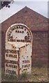 Old Milestone, B1224, Long Marston village, E of X rds