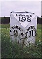 Old Milestone, on the A19, S of A1237 York ring road, in Rawcliffe