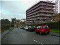 Sheltered flats under construction, Thornhill Road, Rastrick