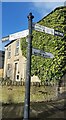 Direction Sign ? Signpost on the B6062 in Chinley