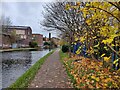 Birmingham Main Line Canal towpath at Ladywood, Birmingham