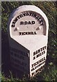 Old Milestone, on the A631, top of hill, E of Blyth Gate Lane