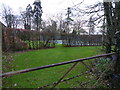 Tennis courts at Shoot Hill House