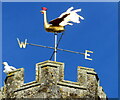 SY2998 : Church tower weathervane, Axminster by Jaggery