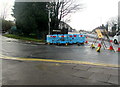 ST3090 : Barriers on a Malpas corner, Newport by Jaggery