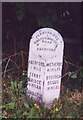 Old Milestone, on an unclassified road (was A1), Main Street