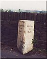 Old Milestone, on the B6112, Stainland Road