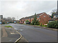 Byerley Way becomes Stace Way, Pound Hill, Crawley