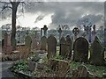 The churchyard at Christ Church, Fulwood