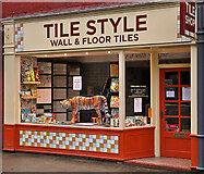 NT4936 : Tile Style, Galashiels by Walter Baxter