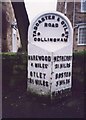 Old Milestone, A659, Harewood Road